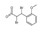 2-(1,2-dibromo-2-nitro-ethyl)-anisole结构式