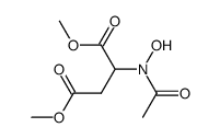 dimethylN-acetyl-N-hydroxyaspartate结构式