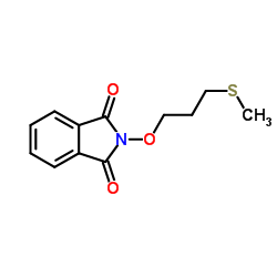 2-[3-(Methylsulfanyl)propoxy]-1H-isoindole-1,3(2H)-dione Structure