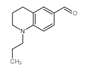 1-PROPYL-1,2,3,4-TETRAHYDRO-QUINOLINE-6-CARBALDEHYDE structure