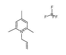 1-Allyl-2,4,6-trimethylpyridinium tetrafluoroborate结构式