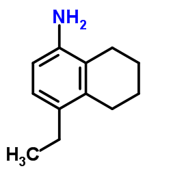 4-Ethyl-5,6,7,8-tetrahydro-1-naphthalenamine结构式