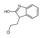 3-(2-chloroethyl)-1,3-dihydroindol-2-one Structure