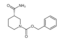 (S)-1-CBZ-3-PIPERIDINECARBOXAMIDE结构式