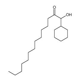 1-cyclohexyl-1-hydroxytetradecan-2-one Structure