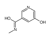 3-Pyridinecarboxamide,5-hydroxy-N-methyl- picture