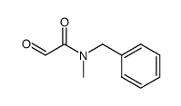 N-benzyl-N-methyl-2-oxoacetamide Structure