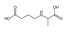 4-(1-carboxyethylamino)butanoic acid结构式