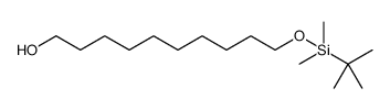 1-Decanol, 10-[[(1,1-dimethylethyl)dimethylsilyl]oxy]结构式