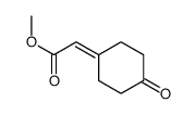 Methyl (4-oxocyclohexylidene)acetate Structure