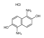 1,5-diamino-naphthalene-2,6-diol, dihydrochloride结构式