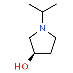 (3R)-1-Isopropyl-3-pyrrolidinol结构式