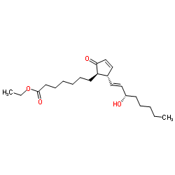 Prostaglandin A1 ethyl ester结构式