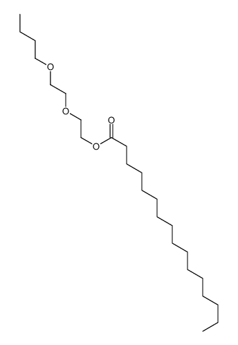 2-(2-butoxyethoxy)ethyl palmitate结构式