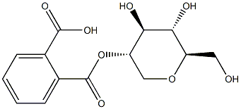 D-glucitol phthalate, cyclic结构式