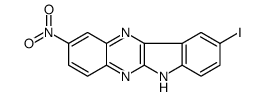 9-iodo-2-nitro-6H-indolo[2,3-b]quinoxaline Structure