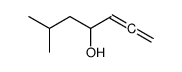 6-methylhepta-1,2-dien-4-ol Structure