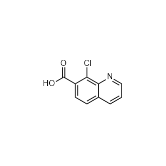 8-Chloroquinoline-7-carboxylic acid structure