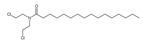 N,N-Bis-(2-chlorethyl)-hexadecanamid Structure