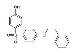 4-[4-(2-phenylethoxy)phenyl]sulfonylphenol结构式