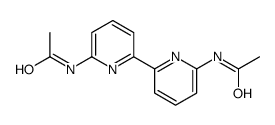 N-[6-(6-acetamidopyridin-2-yl)pyridin-2-yl]acetamide结构式