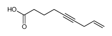 non-5-yn-8-enoic acid结构式