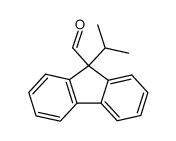 9-isopropyl-9H-fluorene-9-carbaldehyde结构式