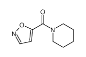 1,2-oxazol-5-yl(piperidin-1-yl)methanone结构式