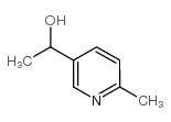 5-(1-Hydroxyethyl)-2-methylpyridine Structure