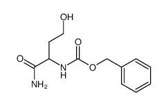 α-Benzyloxycarbonyl-amino-γ-hydroxy-butyramid结构式