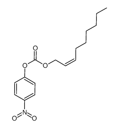 4-nitrophenyl-(Z)-2-nonen-1-yl carbonate结构式