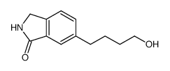 6-(4-hydroxy-butyl)-2,3-dihydro-isoindol-1-one Structure