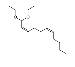 1,1-diethoxy-dodeca-2c,6c-diene Structure