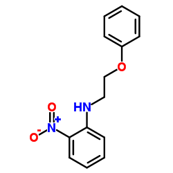 2-Nitro-N-(2-phenoxyethyl)aniline结构式