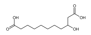 3-hydroxyundecanedioic acid Structure