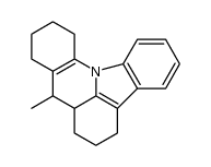 8-methyl-6,7,7a,8,9,10,11,12-octahydro-5H-indolo[3,2,1-de]acridine Structure