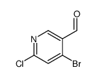 4-溴-6-氯烟醛结构式