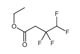 ethyl 3,3,4,4-tetrafluorobutanoate Structure