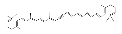 (all-E)-15,15'-Didehydrolycopene Structure