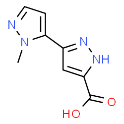 2'-Methyl-1H,2'H-3,3'-bipyrazole-5-carboxylic acid picture