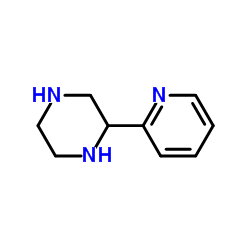 2-pyridin-2-ylpiperazine结构式