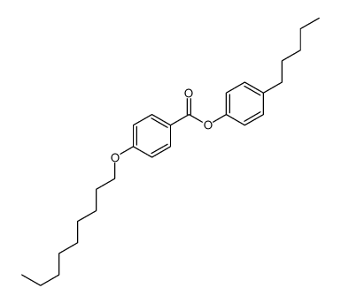 (4-pentylphenyl) 4-nonoxybenzoate Structure