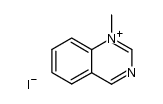 1-N-methylquinazolinium iodide结构式