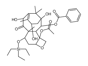 7-O-(Triethylsilyl)-10-deacetyl Baccatin III structure