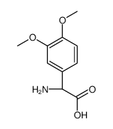 (2R)-2-amino-2-(3,4-dimethoxyphenyl)acetic acid Structure