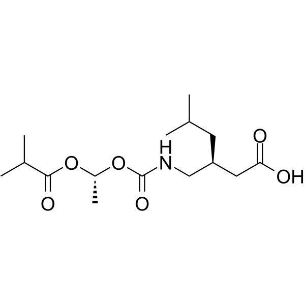 Pregabalin arenacarbil Structure