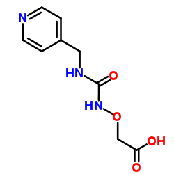 ({[(4-Pyridinylmethyl)carbamoyl]amino}oxy)acetic acid结构式