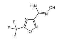 1,2,4-Oxadiazole-3-carboximidamide,N-hydroxy-5-(trifluoromethyl)-(9CI) Structure