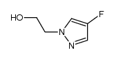 2-(4-fluoropyrazol-1-yl)ethanol Structure