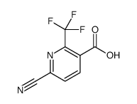 6-CYANO-2-(TRIFLUOROMETHYL)NICOTINIC ACID picture